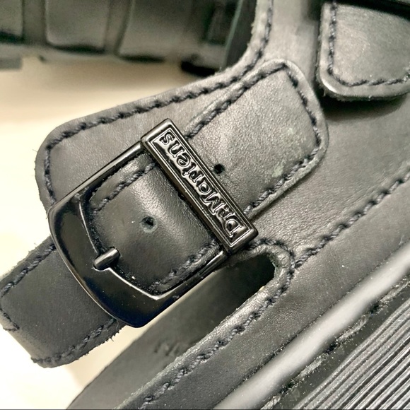 Dr. Martens Black Mono Fisherman Sandals - Picture 7 of 15
